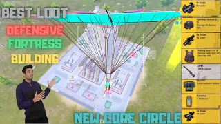 New Defensive Fortress Building Best Loot Core Circle New Update Bgmi