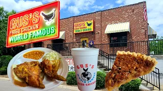 Gus's World Famous Fried Chicken  Knoxville Tennessee