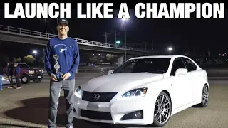 How To Launch The Lexus ISF