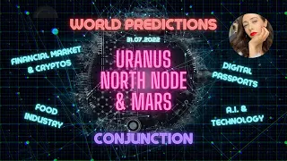 💥URANUS, NORTH NODE & MARS CONJUNCTION IN TAURUS💥 A NEW 15-YEAR CYCLE BEGINS: WORLD PREDICTIONS 💸🦾🍏🐄