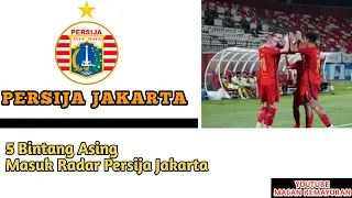 5 Bintang Asing Masuk Radar Persija Jakarta
