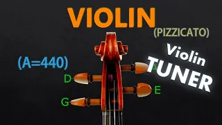 Violin Tuner - Standard Tuning (Pizzicato) (A=440)