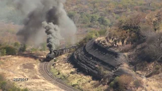 Zimbabwe - 15A Garratt on Chartered Freight (1), July 2017