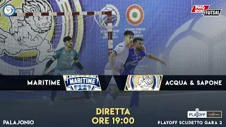 Playoff Serie A Planetwin365 | Maritime - Acqua & Sapone | Quarti di Finale Gara 2
