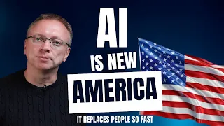 AI is new AMERICA (or why AI replaces humans so FAST)