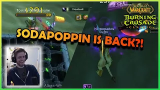 Sodapoppin RETURNS to TBC?! | Daily Classic WoW Highlights #242 |