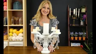 DIY PVC Candelabra