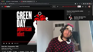 Green Day - Homecoming | First Time Listen & Reaction