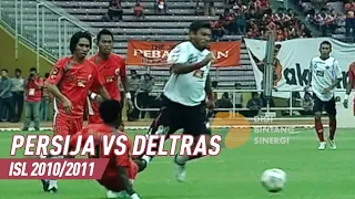 Persija Jakarta Vs Deltras Sidoarjo - ISL 2010/2011