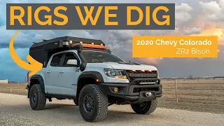 Alu-Cab RTT Camper & Shadow Awning on 2020 Chevy Colorado ZR2 Bison: The Ultimate Off-Road Setup