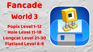 Fancade World 3 All Levels Gameplay Walkthrough (iOS - Android)