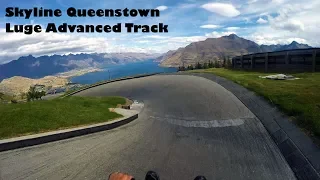 Skyline Luge Advanced Track, Queenstown, NZ
