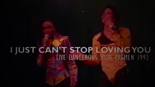 Michael Jackson & Siedah Garrett - "IJCSLY" live Dangerous World Tour Bremen 1992 - Enhanced - HD