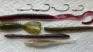 Most Anglers Use The Wrong Size Of Hooks In Their Soft Plastics…