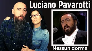 Luciano Pavarotti - Nessun dorma (REACTION) with my wife