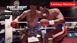 George Foreman VS Mike Tyson - Fight Night Champion #boxing #sports #fightnightchampion #gaming