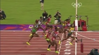 Shelley-Ann Fraser-Pryce (JAM) Wins 100m Gold - London 2012 Olympics