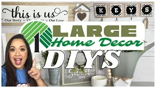 Genius Ways to Use DOLLAR TREE LARGE SIGNS! | Dollar Tree DIYS