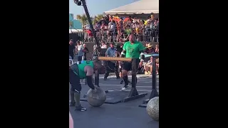 Stone off to failure World's strongest man 2023 Brian Shaw vs Rauna Heinla 😱