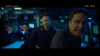 Hunter killer American Submarine under attack Hindi dubbed