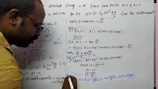 TPDE - One dimensional wave equation velocity not given part 3