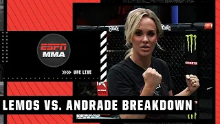 Laura Sanko & Rashad Evans break down Amanda Lemos vs. Jessica Andrade | UFC Live