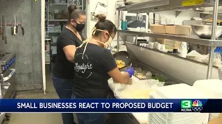 Small businesses hopeful with Newsom's proposed state budget