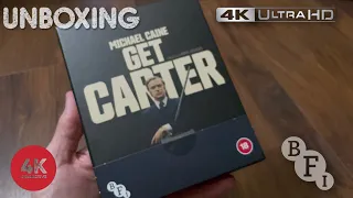 Get Carter 4k UltraHD Blu-ray Limited edition unboxing from @britishfilminstitute