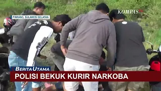 Polisi Bekuk Kurir 5 Gram Sabu di Pinrang Sulawesi Selatan