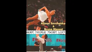 Aljona Savchenko & Bruno Massot (pair skating) - Best triple twist lift