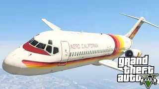 GTA V McDonnell Douglas DC-9-15