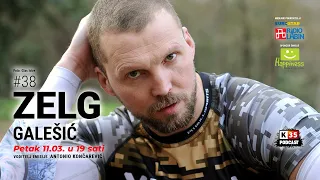 Zelg Galešić veliki pulski MMA borac u emisiji - podcast k35