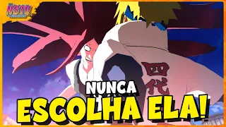 NUNCA ESCOLHA A KUSHINA CONTRA MINATO NO STORM 4❗