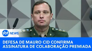 🔴 SBT News na TV: Defesa de Mauro Cid confirma assinatura de delação; PGR denuncia mais 31 por 8/01
