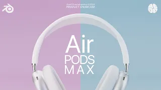 "AirPods Max" SHOWCASE PROJECT - PRODUCT DESIGN