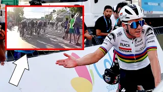 Why was Remco Evenepoel FURIOUS after this Sprint? Vuelta a San Juan 2023 Stage 1