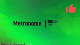 396 BPM 5/4 Metronome