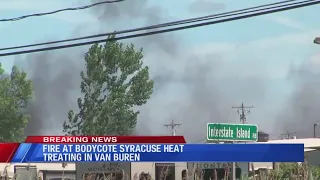 Fire at Bodycote in Van Buren