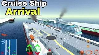 Cruise ship - Arrival ⚓