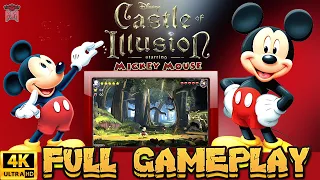 Castle of Illusion Starring Mickey Mouse (PC) Full Gameplay in 1080p / 60fps #RETRO GAMING INDIAN