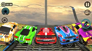 Impossible Stunt Car Tracks 3D - All Vehicles Unlocked! Walkthrough game Android IOS GamePlay