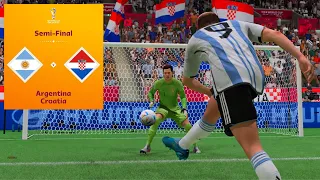 Argentina Vs Croatia | Qatar2022 World Cup Semi-Finals | FIFA 23 Prediction