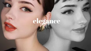 Audrey Hepburn Inspired Classic Elegance Makeup | Sissel