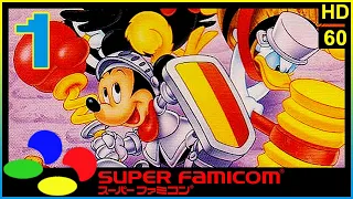 Magical Quest 3 starring Mickey & Donald. (Super Nintendo / SNES) Complete CO-OP Playthrough. Part 1