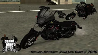 GTA SA Harley-Davidson  Dyna Low Rider S 2016 Mod