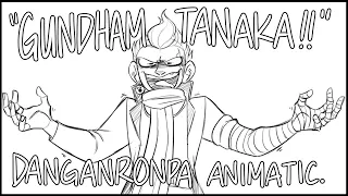 "GUNDHAM TANAKAAAA!!" (Chris is a chaotic being and I love him for it) || DANGANRONPA ANIMATIC