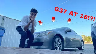 Buying a g37 at 16 (first car)
