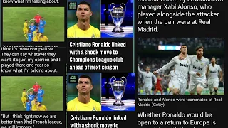 Cristiano Ronaldo linked with a shock move to Champions League club ahead of next season