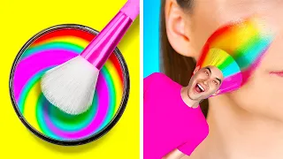 IF MAKEUP WERE PEOPLE || Funny Make Up Situations by 123 GO! SCHOOL