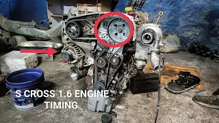 MARUTI S CROSS 1.6 ENGINE TIMING | JEEP COMPASS TATA HARRIER ENGINE TIMING